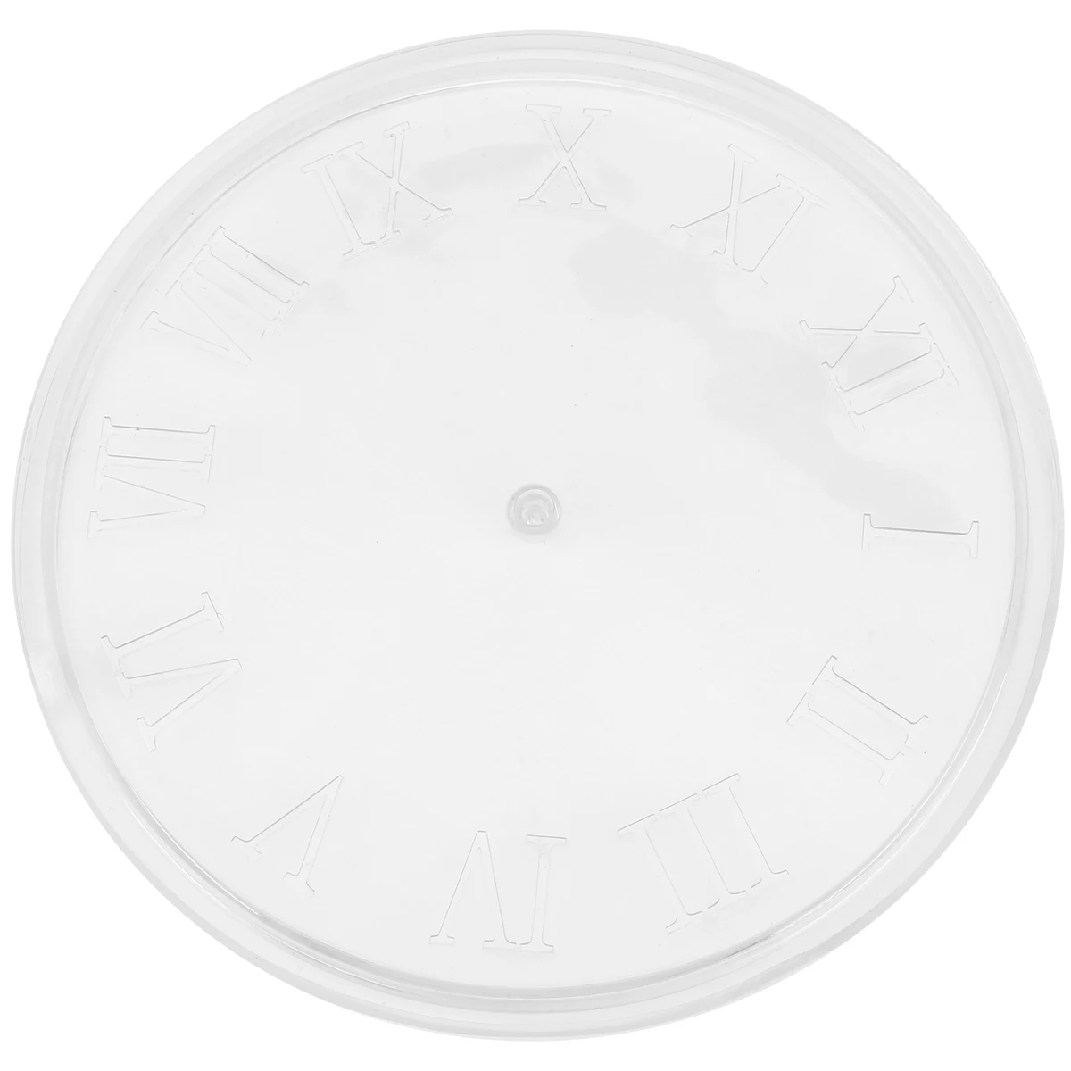 

1 Set Diy Silicone Mold Wall Clock Mold Creative Roman Numerals Eco-Friendly Craft For Jewelry Soap Cake Making Transparent