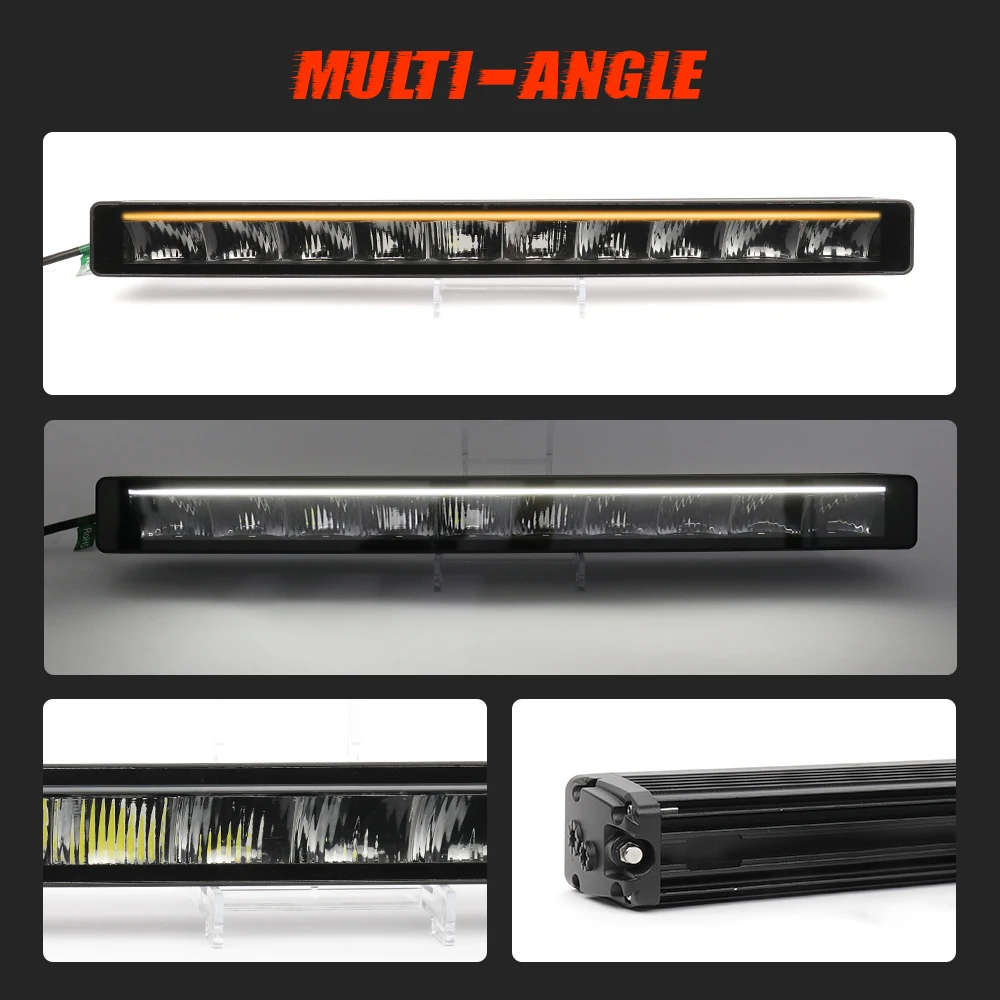 Hot Sale Slim DRL 52 Inch Barra Led Off Road Barras De Luz Led para 4x4