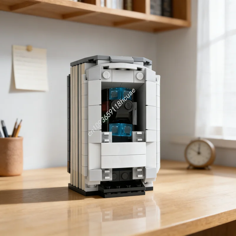 

827 деталей MOC: Модель звездных истребителей Star Battle, конструктор, архитектурная игрушка, развивающий подарок на Рождество, креативная идея для обучения