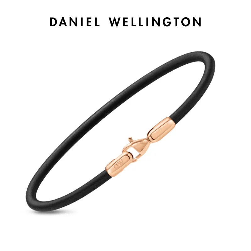 Daniel Wellington Classic Leather Bracelet for Men Women Minimalist Unisex Charm Bangle Sheffield Silver St Mawes Rose Gold Gift