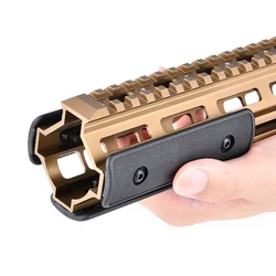Riel táctico KeyMod M-LOK de nylon para airsoft AR/M4