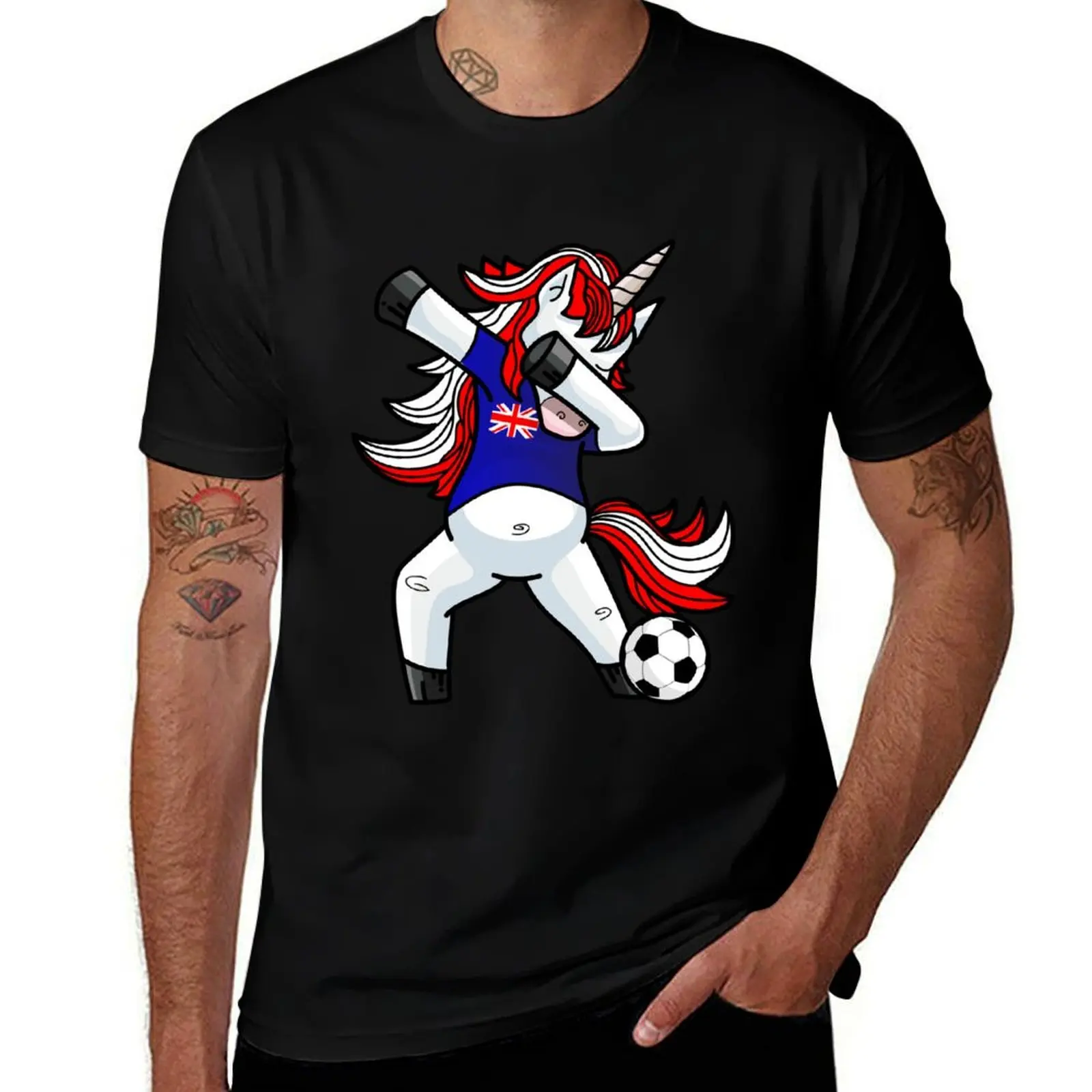 

Dabbing Soccer Unicorn England T-Shirt man t shirt graphics customs Louboutins outfits for men