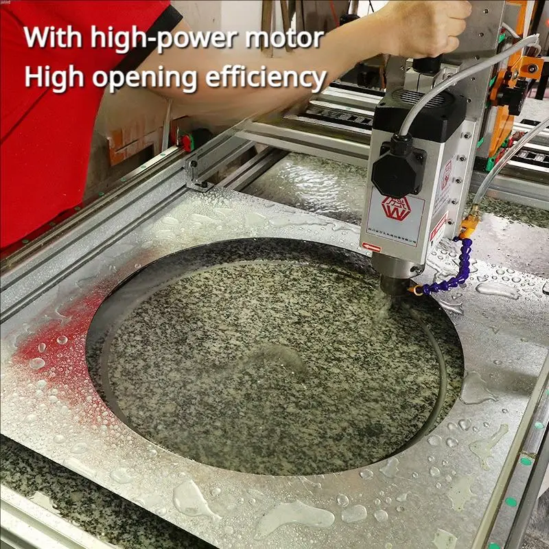 Stone drilling rig, ceramic tile drilling machine, rock slab, marble slab, middle basin, bottom basin cutting machine