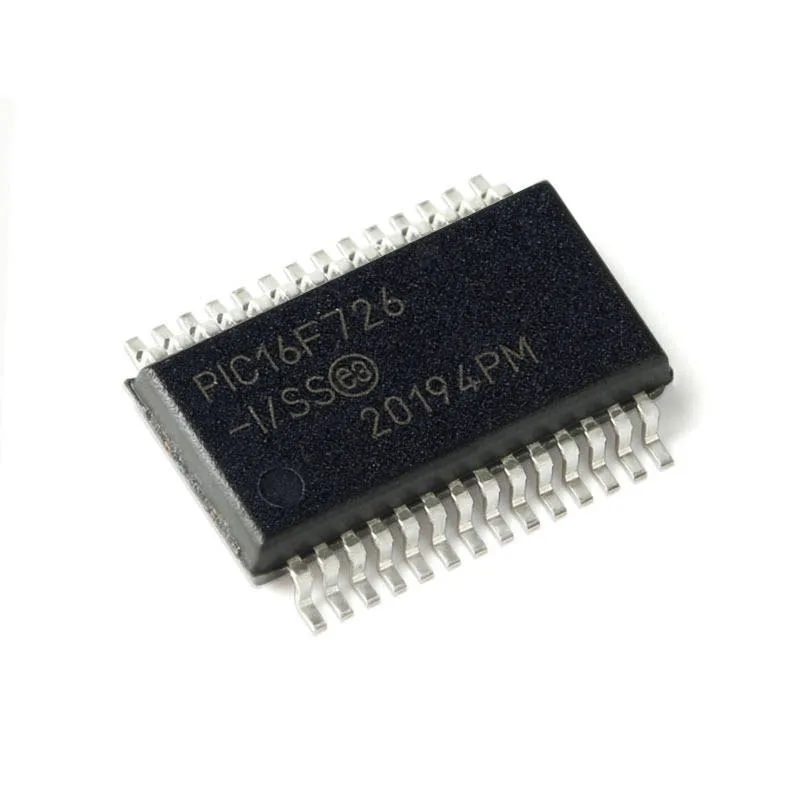 1 pcs Original Microcontroller PIC16F726-I/SS SSOP-28 28Pin FLASH MCU with XLP technology for embedded development,industrial co