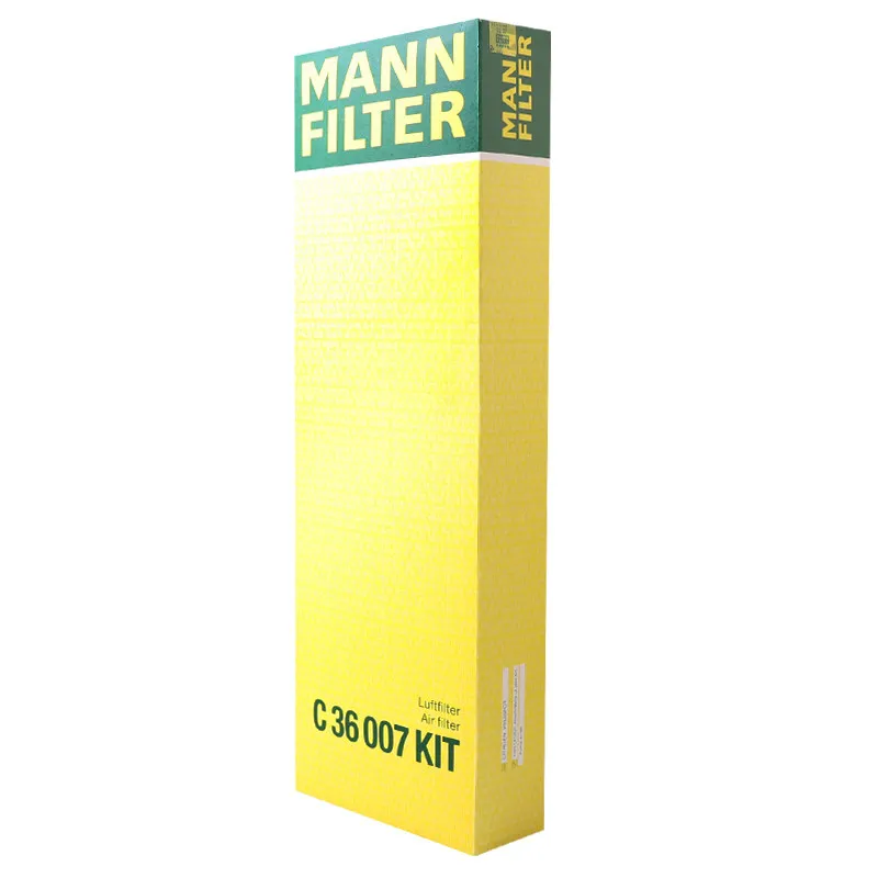 For Peugeot 2008 2013-2026 Partner 2008-2018, Rifter 2018-2026 1.2L MANNFILTER Air Filter C36007KIT