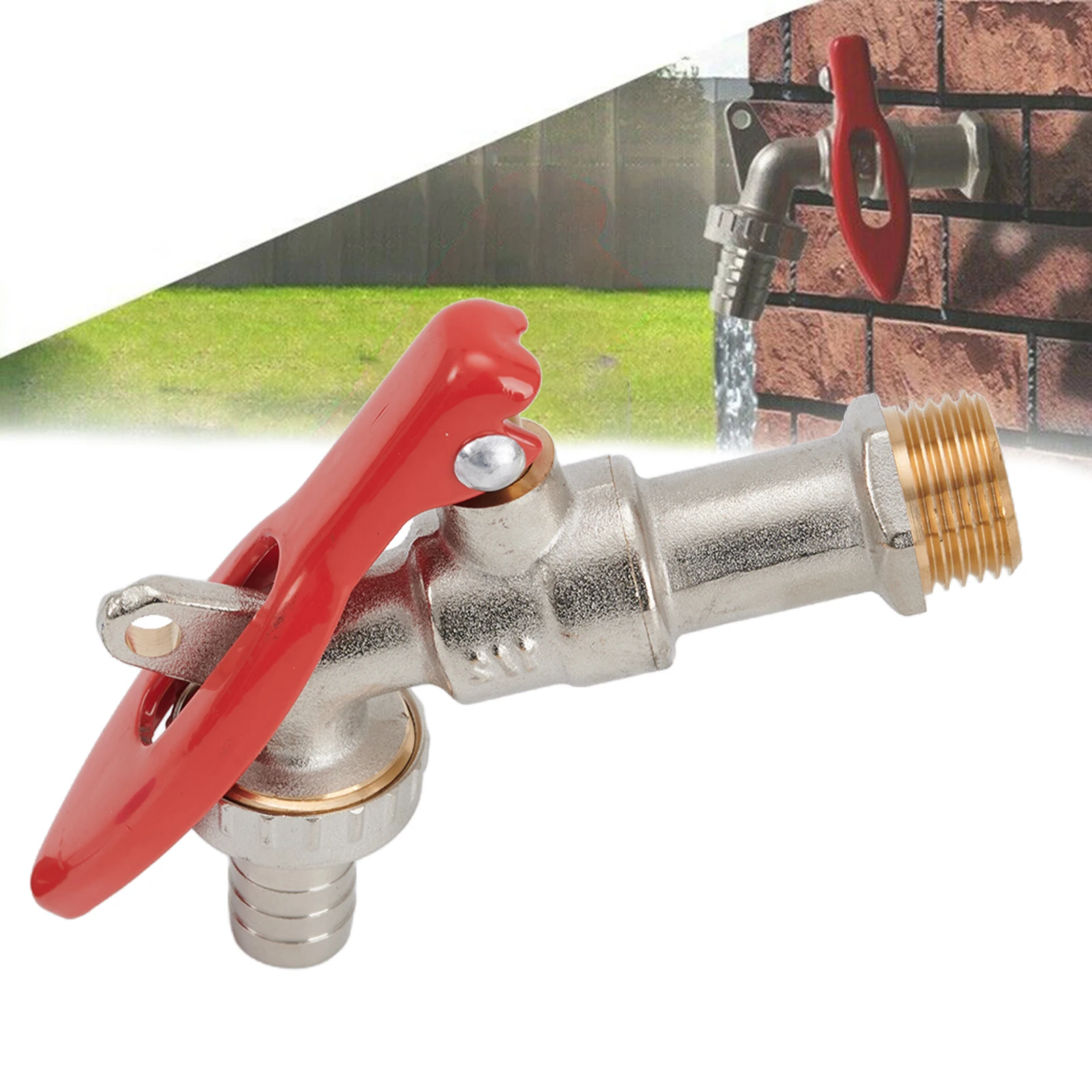 

Практичный смеситель, запираемый садовый кран, изысканные легкие уличные детали, аксессуары для ремонта и учебы, простая установка