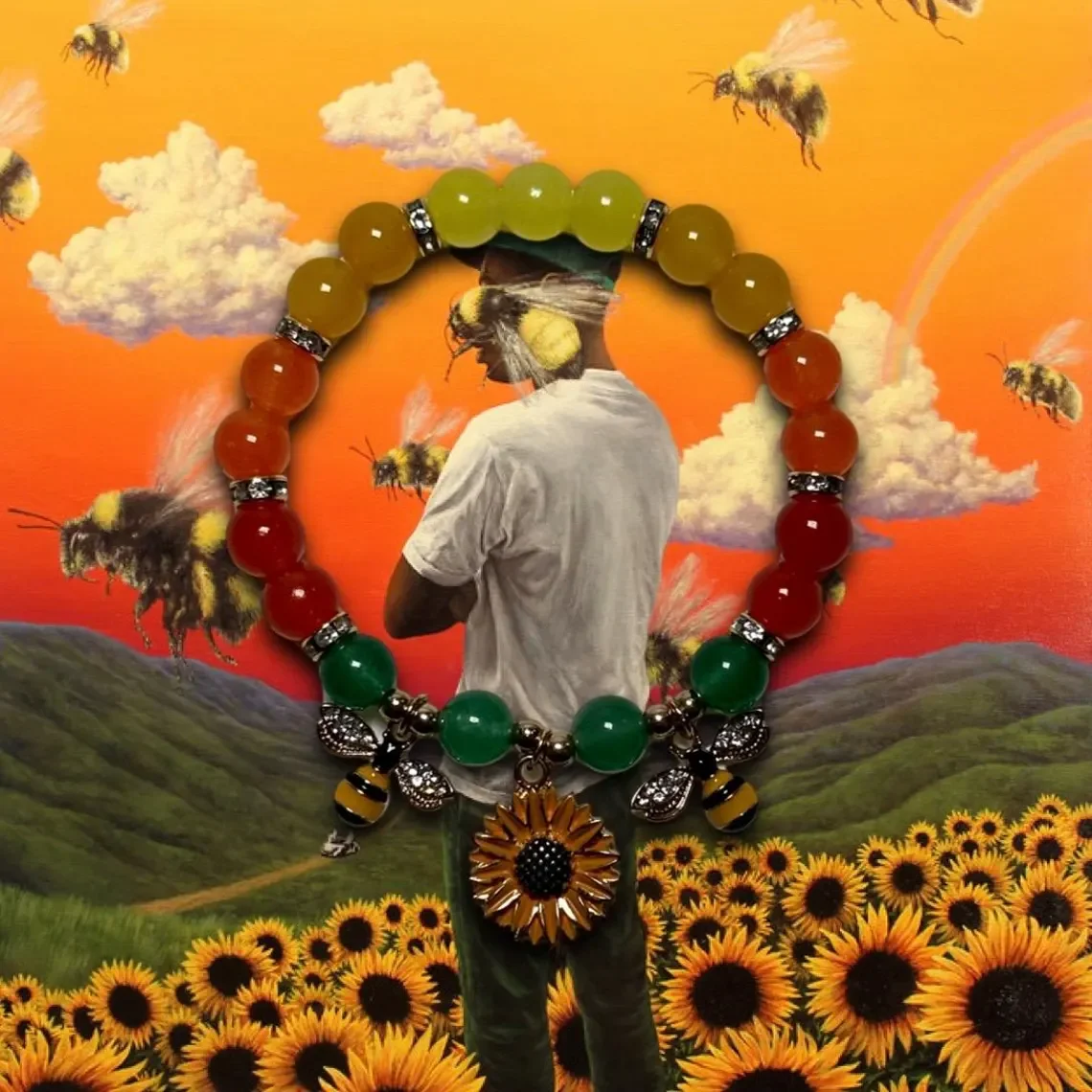 سوار زهرة الصبي |   سوار تايلر الخالق |   سوار ألبوم زهرة الصبي |   سوار المغني مطرز |   سوار مطرز يدويًا