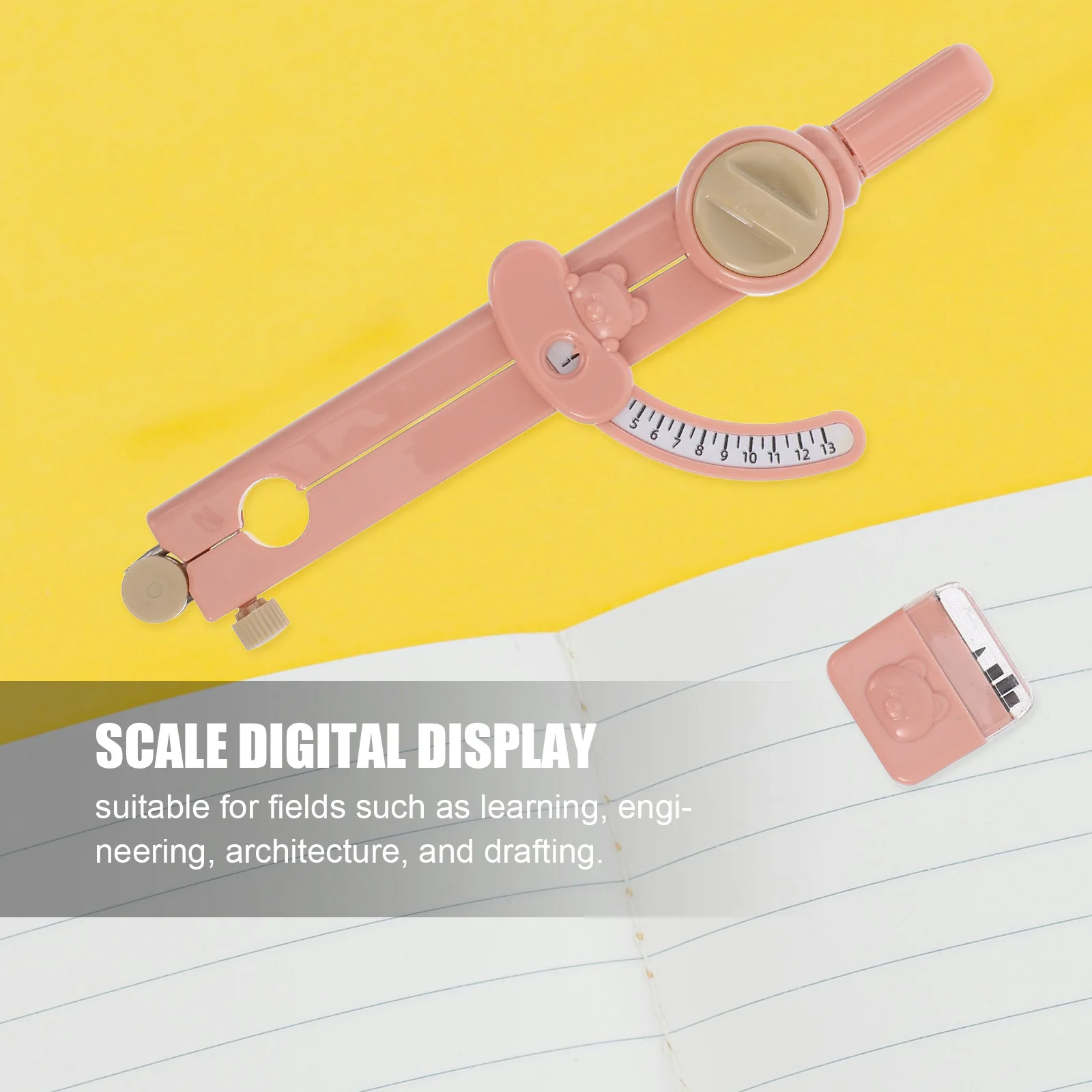 Digital Multifunction Drawing Tools for Math Geometry Students Portable Drafting Compasses Kits School