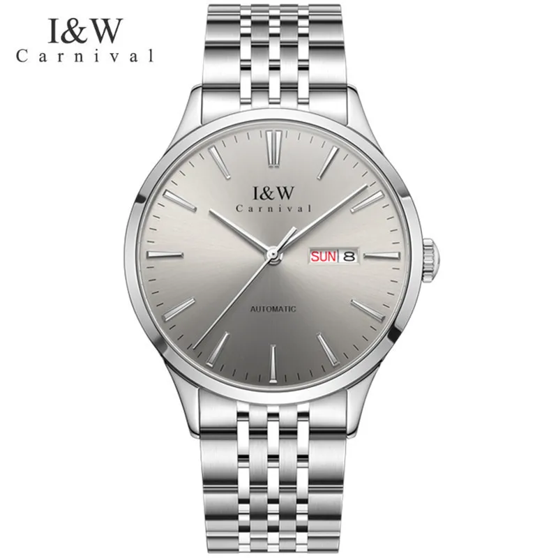 

Reloj CARNIVAL мужские деловые механические часы брендовые роскошные наручные часы MIYOTA с автоматическим механизмом для мужчин водонепроницаемые Montre Homme