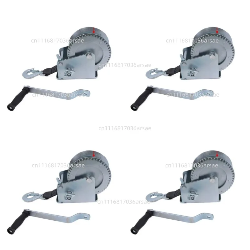 1200Lbs Double Gear Manual Winch  Trailer Heavy Duty