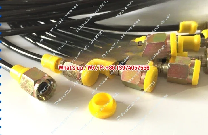 1 piece Portable Excavator Hydraulic Pressure Box Test Gauge Hydraulic Pump Measurement Combo Instrument