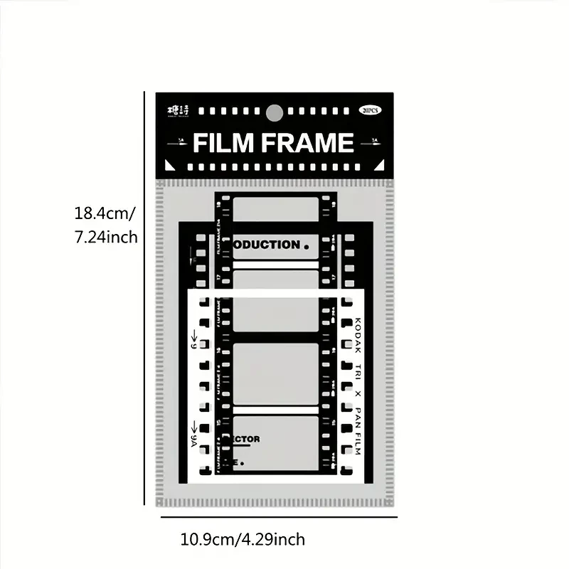 15 Sheets Of Transparent Retro Adhesive Collage Hand Account Decoration Material Sticker Pack, Album Scrapbooking Decor Supplies