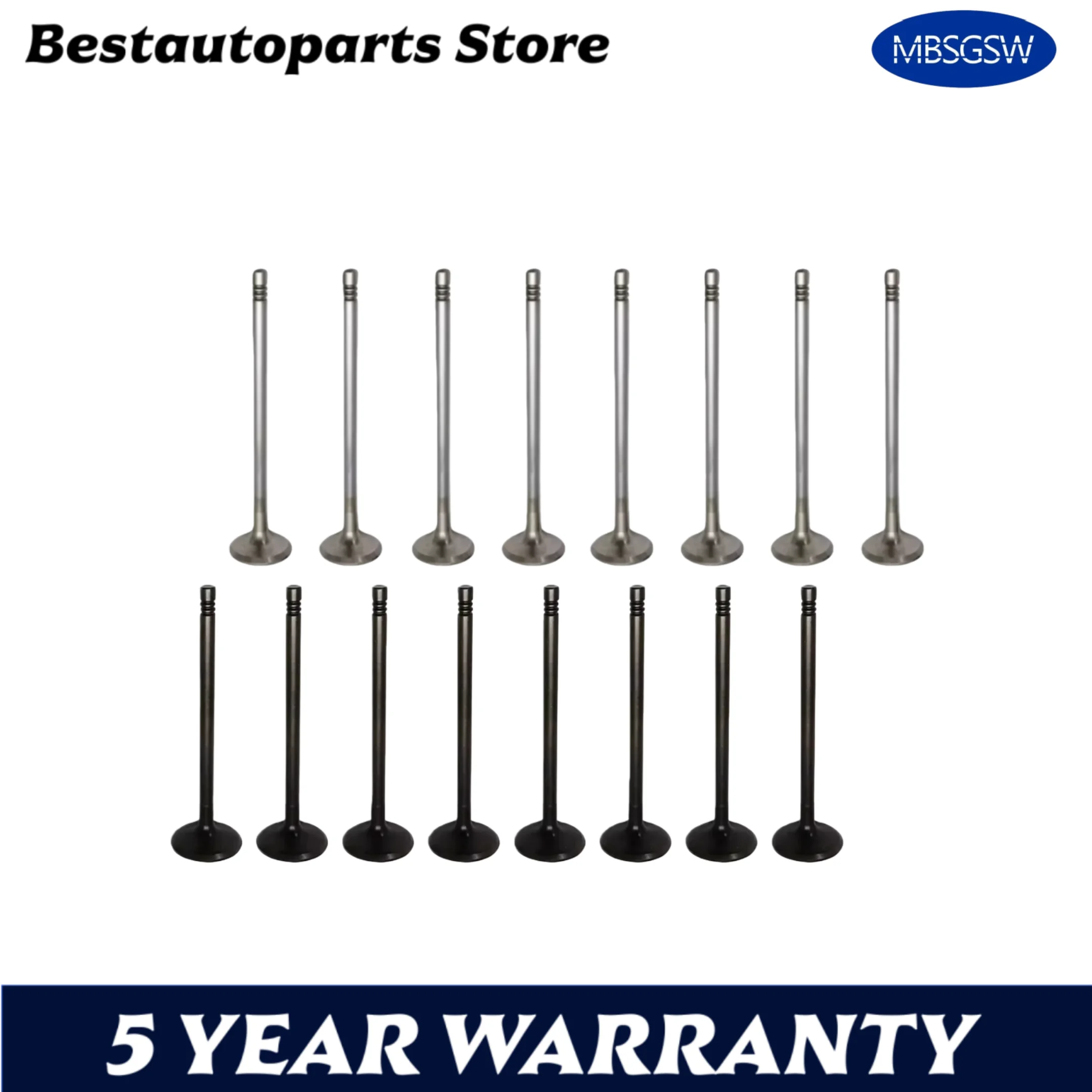 

Автоматическая часть двигателя, 16 комплектов впускных и выпускных клапанов для VOLVO S60 S80 S90 V40 V60 V70 V90 XC60 XC70 XC90 2.0L L4 GAS 2.0T 2013-2024