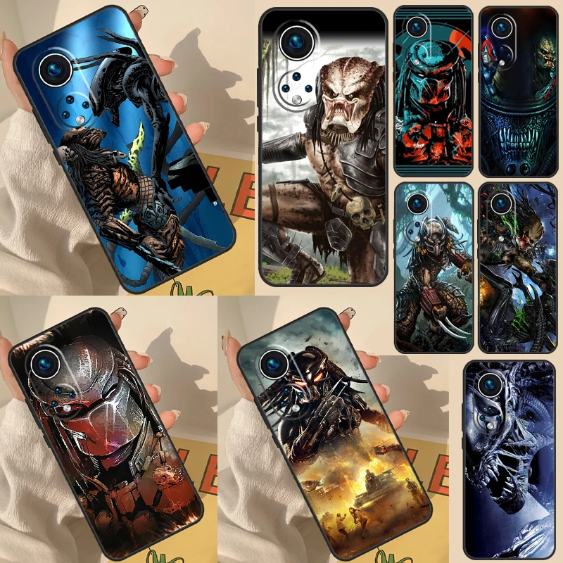 Funda Alien Predator para Huawei P40 Lite, P20, P30, P50 Pro, P Smart 2021, Nova 9, 5T, Honor 50, 8X, 9X, 10i