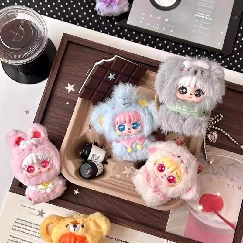 

Sanmi Kawaii плюшевая слепая коробка-милые куклы-игрушки, подарок для девочек на день рождения/Рождество