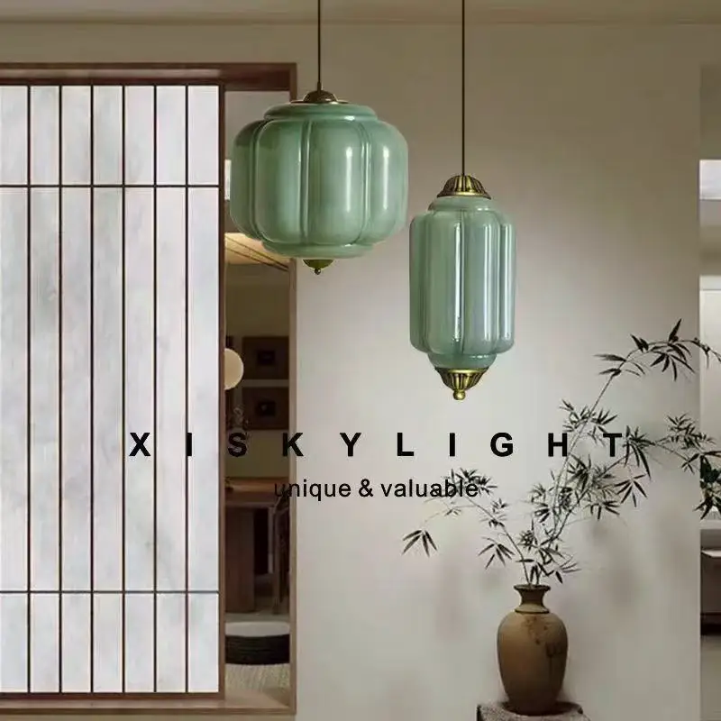 French Vintage Bedroom Chandelier Mid Century Modern Luxury Pendant Light for Hallway Entryway Corridor Balcony Airbnb Decor