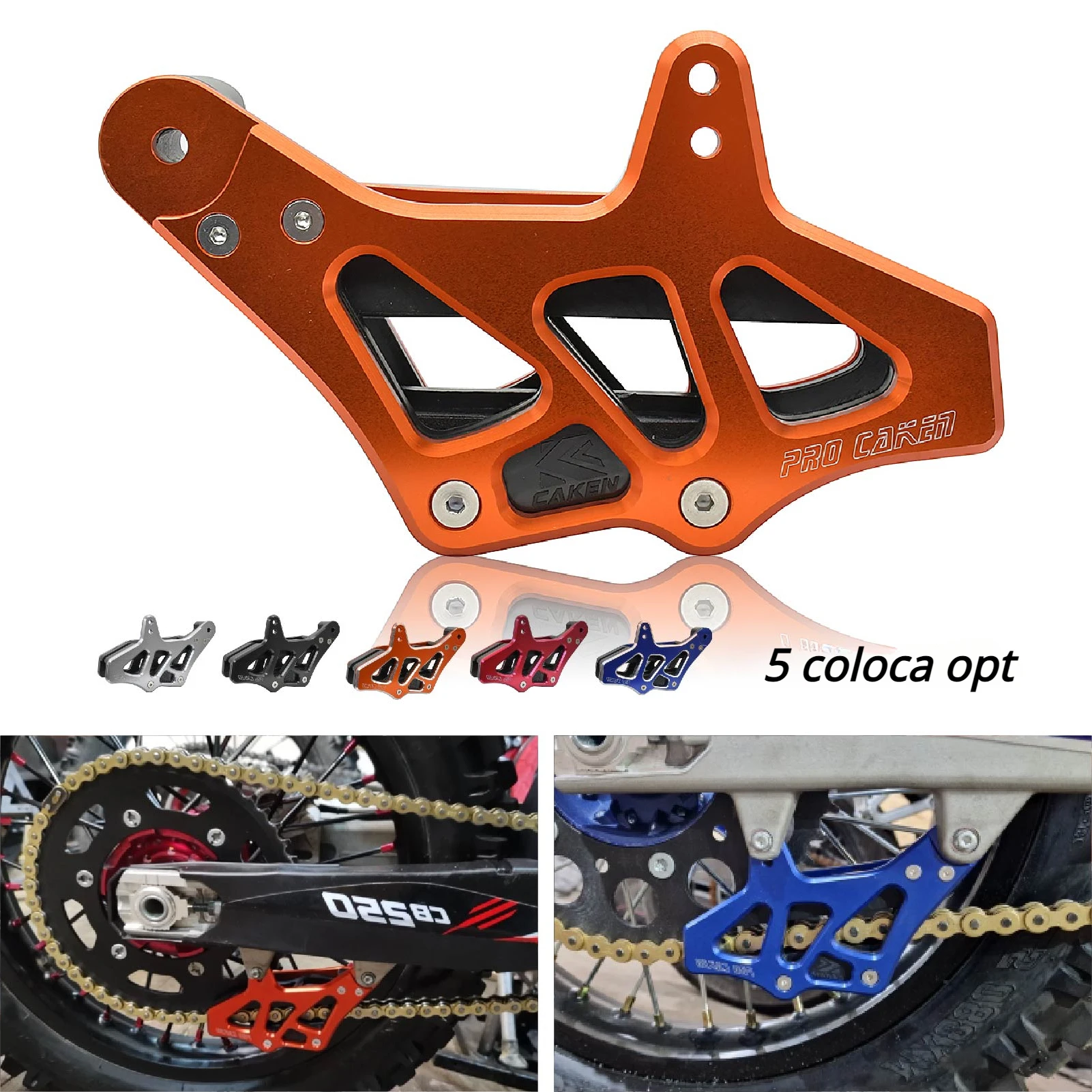 

For KTM EXC EXCF SX SXF XCF XCFW Husqvarna TC TE FE 125-501 FREERIDE 250R 350 SMC R ABS 2008-2023 Motocross Chain Guide Guard