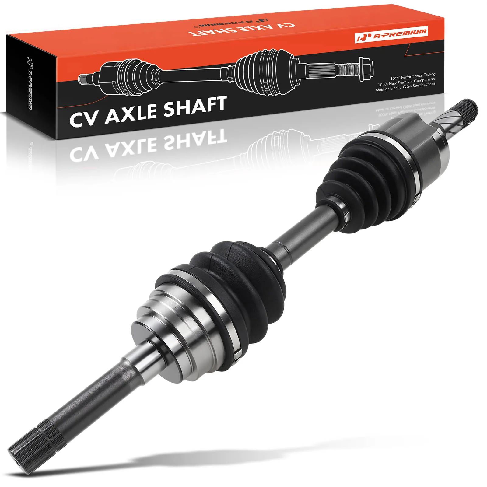 A-Premium Front Passenger Side CV Axle Assembly for Mazda B2600 1987-1993