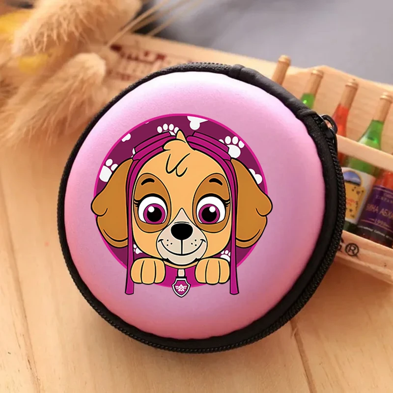 

PAW Patrols Kids Cute Data Cable Storage Bag Skye Chase Zipper Earphone Case Portable Organizer for U Disk Birthday Gifts 2025