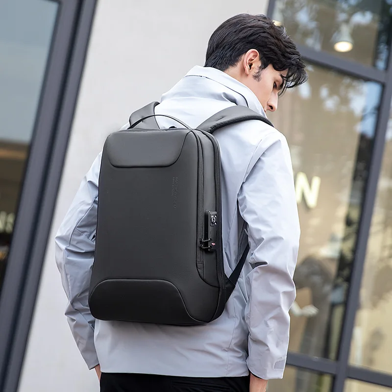 Mark Ryden Rugzak Voor Mannen Fit 15.6 Inch Laptop Rugzak Multifunctionele Anti Dief Rugzak Waterdichte Tassen Usb Opladen Nieuw