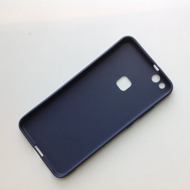Huawei P10 lite Ultra-thin Clear TPU and Matte Solid color Case For Huawei P10lite Back Cover Protect Skin Silicon soft case