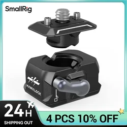 SmallRig Drop-in HawkLock Universal Mini Quick Release Clamp and Plate QR Plate Tripod Mount Adapter for Canon for Sony Camera