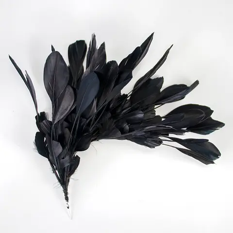Colorful Feather Flower Decorative Bunch for Wedding Bouquet Home Vase Arrangement Party Festival Decoration DIY Craft Supplies
