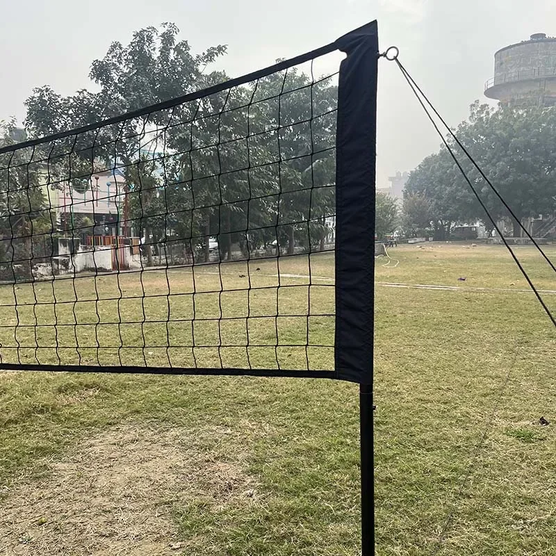 

Best Quality Made of Metal and PP Portable Outdoor Volleyball/ Badminton/soccer Tennis Net and Court Equipment