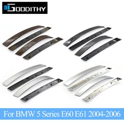 E60 E61 Front Rear Interior Door Pull Handle Trim Cover Replacement For BMW 5 Series M5 2004 2005 2006 51416959333 51416959334