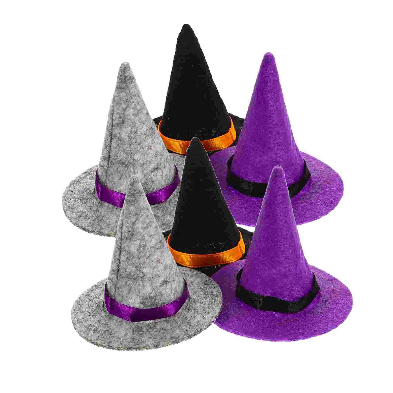 6 Pcs Halloween Small Hats Bottle Cover Accessory Funny Covers Mini Bottles