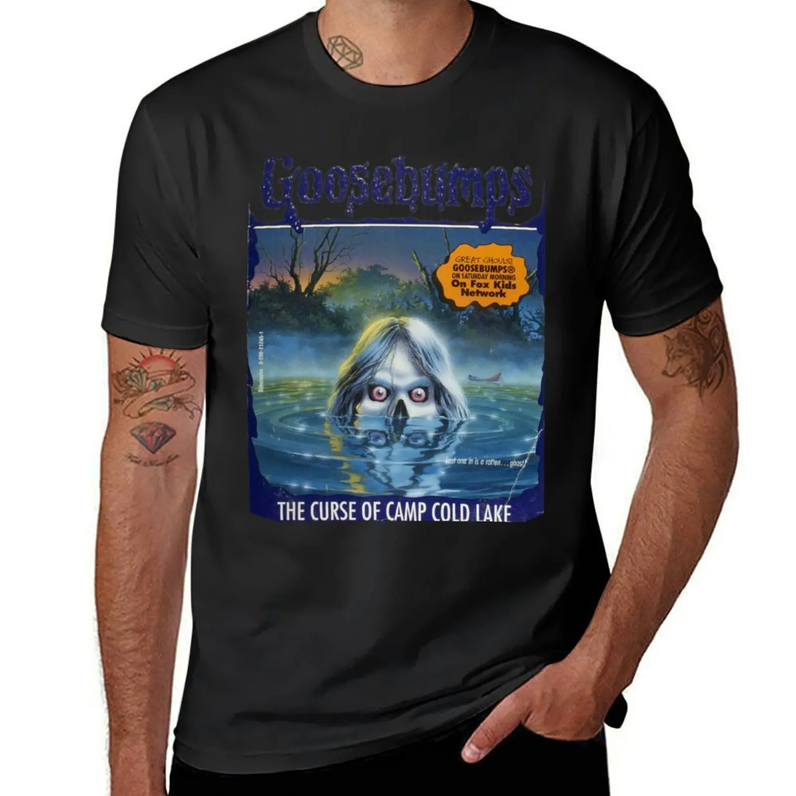 

THE CURSE OF CAMP COLD LAKE T-shirt Aesthetic clothing summer tops Short sleeve tee funny t shirts for men