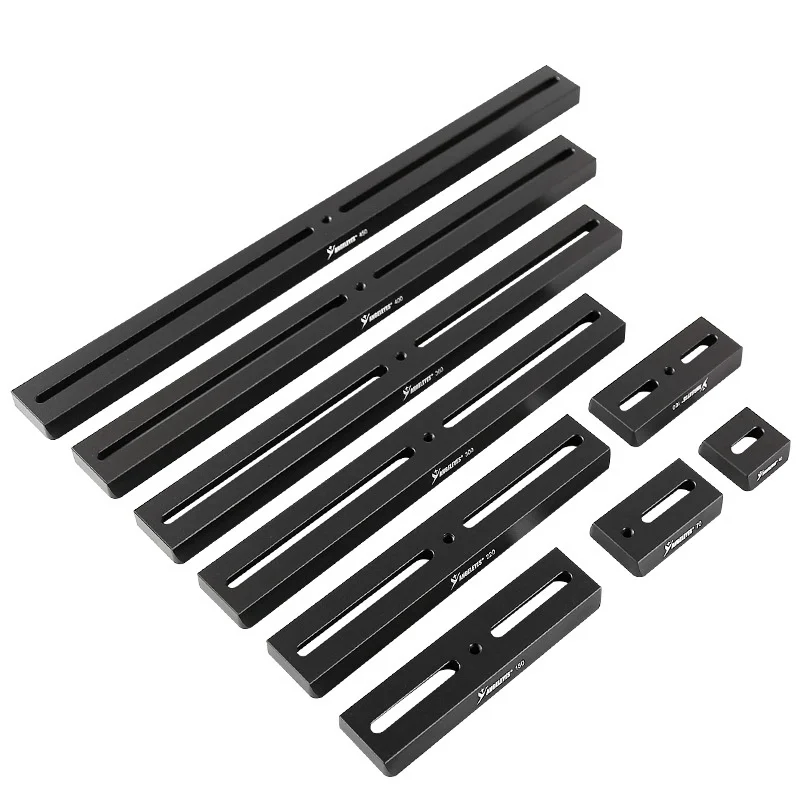 Пластина «ласточкин хвост» 40/70/100/150/220/300/360/400/450 мм для направляющего прицела телескопа