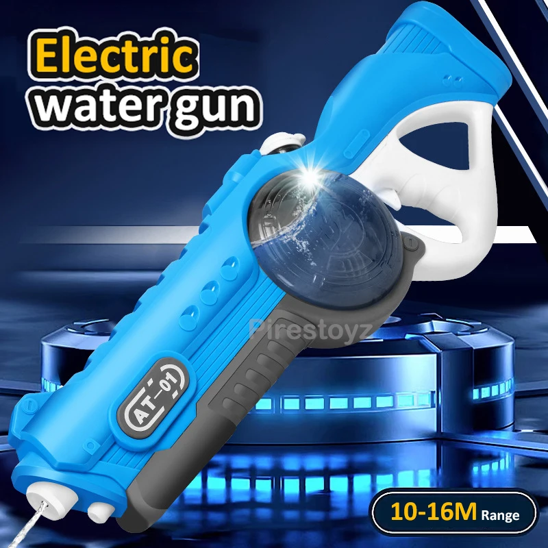 2023 Electric Automatic Water Gun for Kids Adults with 800ML High Capacity Swimming Pool Beach Party Games Summer Outdoor Toys