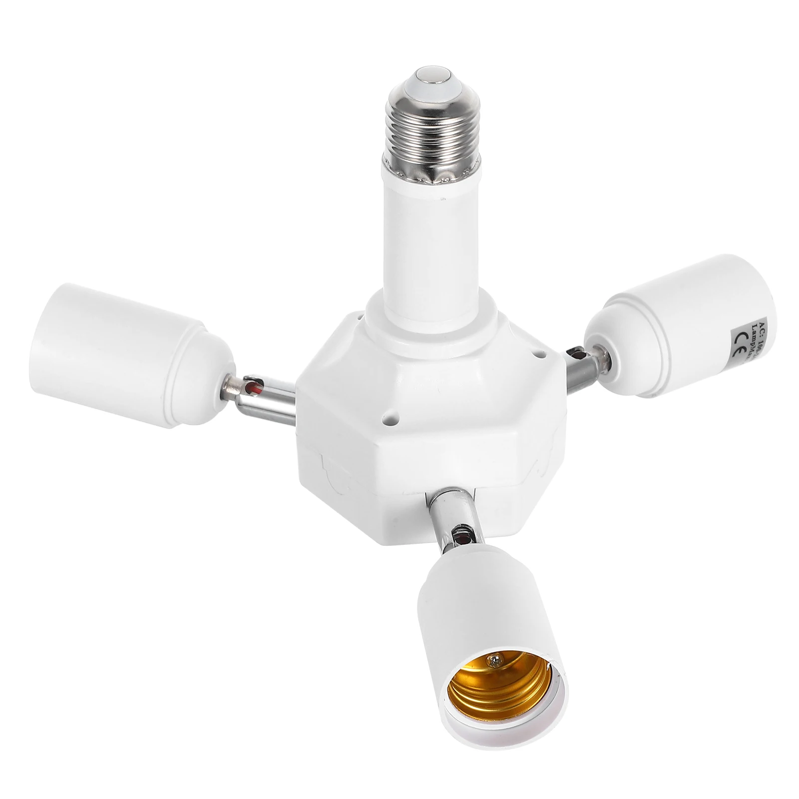 

E27 Lamp Adapter Socket Converter with Universal Head for Multi Bulb Installation Suitable for Home Commercial Use High