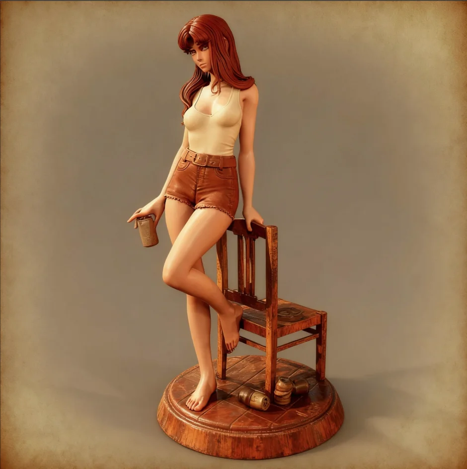 Die Höhe des Menschen 50 mm 75 mm 90 mm Harzmodellbausatz DIY Montage und Malerei TD-7613/3D