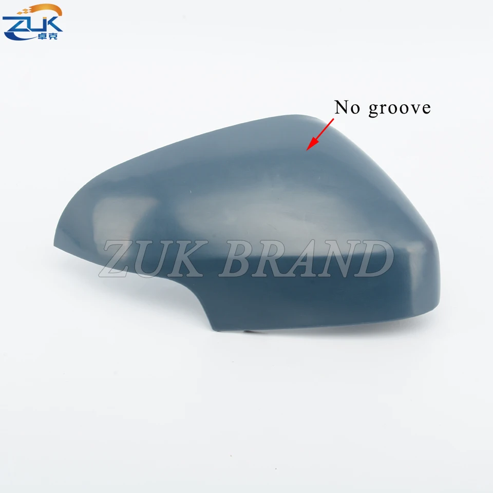 ZUK Exterior Rearview Mirror Cover For Volvo S40 C30 C70 V50 2007 2008 2009 Outer Rear View Side Mirror Shell Housing Cap