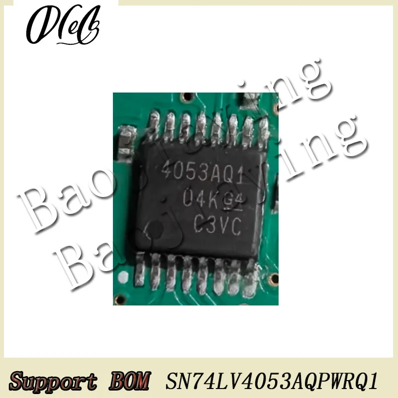 10PCS/Lot SN74LV4053AQPWRQ1 MARK 4053AQ1 DCDC Controller Multi Channel Drive Logic Chip For Automotive computer board