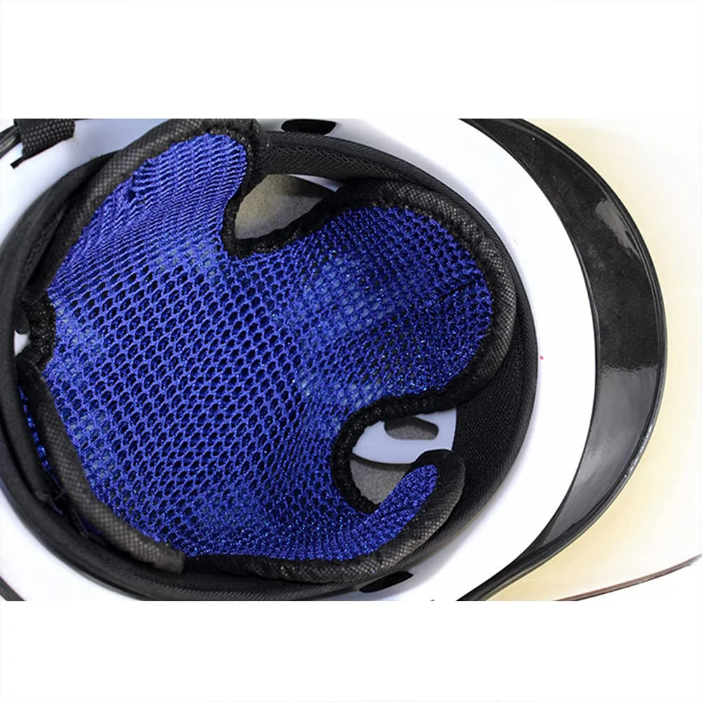 1pc Motorcycle Helmet Honeycomb Mesh Pad Insulation Lining Heat-Resistant Breathable Safety Pad