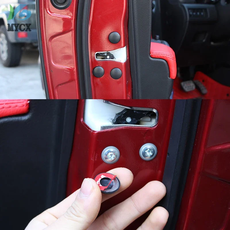 For Suzuki vitara 2015 2016 2017 2018-2019 door screw protection cover door screw protective cover Car accessories 12pcs/1set