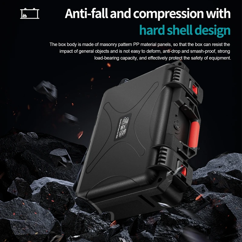 For DJI Neo Drone Handheld Carrying Case Waterproof Storage Box Outdoor Hard Suitcase RC2/N3 Controller Protection Accessories