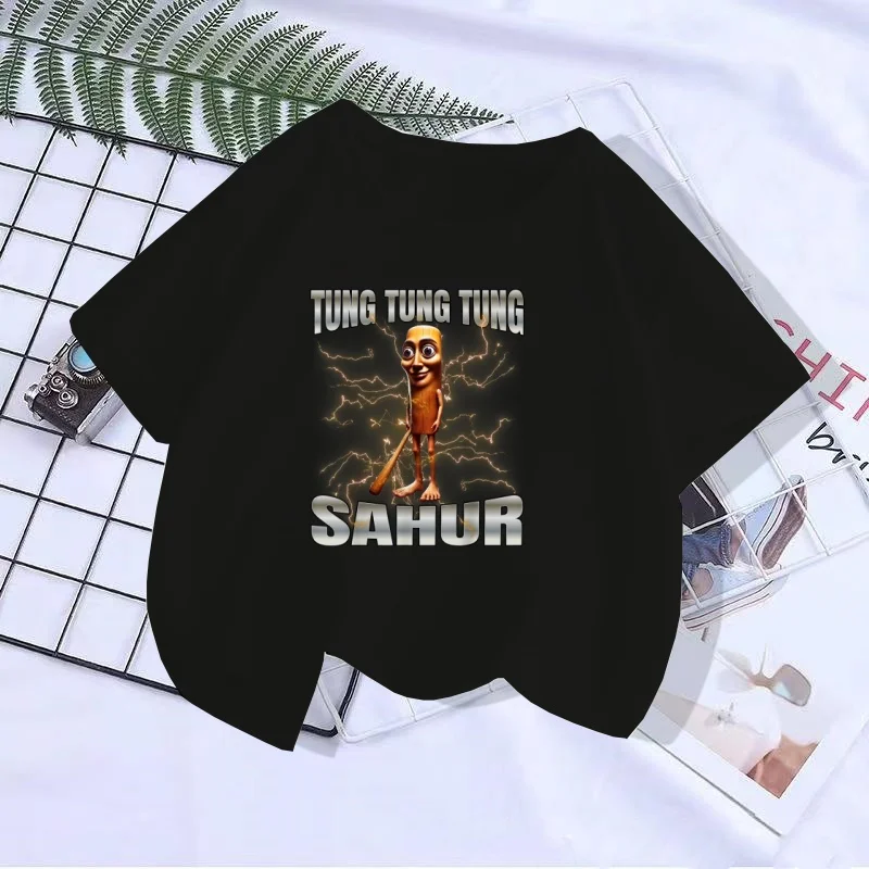 الإيطالية Brainrot الحيوانات الاطفال تي شيرت كابتشينو Assassino قصيرة الأكمام بلايز للأطفال مضحك ميمي لطيف المحملة الصيف الملابس