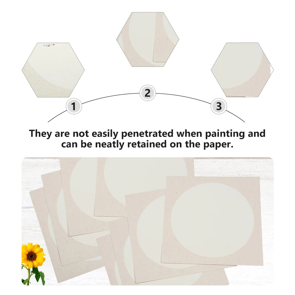 

20 Sheets Thickened Rice Paper Painting Chinese Art Papers Simple Design Durable Safe Watercolor Paper Drawing Supplies