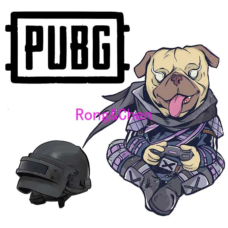 Торговая Автомобильная наклейка Rongchen, персональные игры PUBG, игры в автомобиль, игры, мотоциклетная наклейка на бампер, автомобильное ветровое стекло, наклейка на холодильник из ПВХ