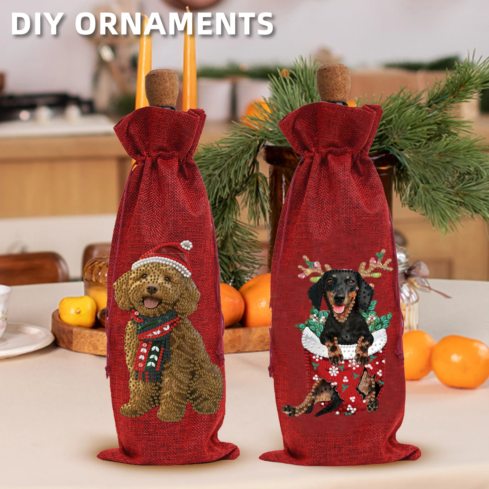 4 adet Noel DIY 5D Elmas Boyam - Xmas Resin Art incelemesi ve fiyatı