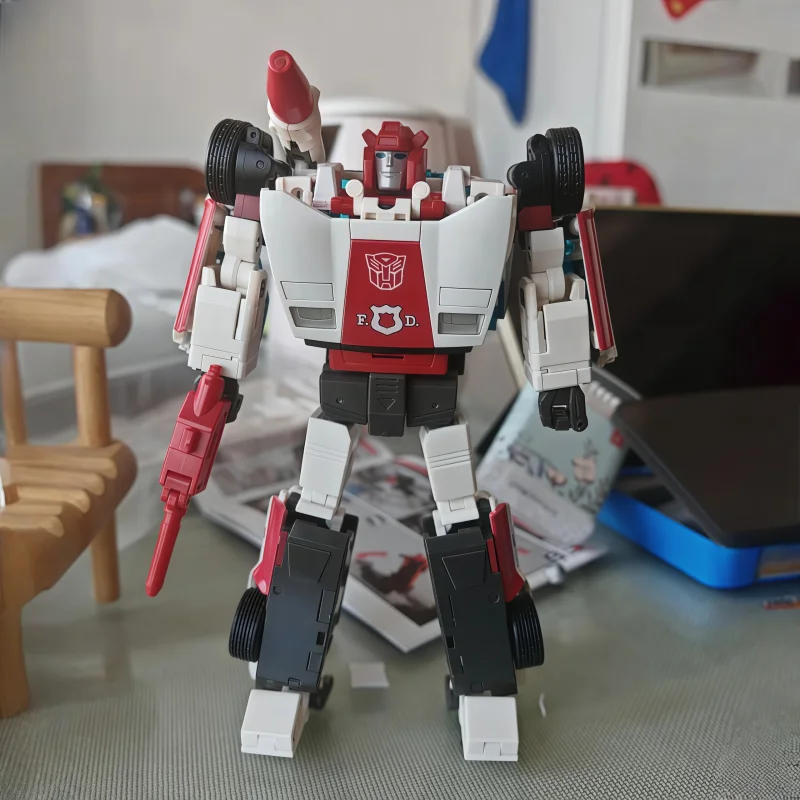 Badcube Bc Ots-14/15 canon horizontal alarme rouge jouet Transformable Mp poupée mobile proportionnelle pour la collecte de cadeaux de vacances