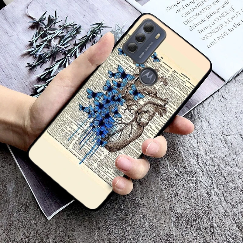 Human Ananatomy Body Biology Phone Case For Moto G84 G23 G24 G31 G32 G41 G51 G52 G53 G54 G71 G82 G42 G62 G200 G Play G Stylus