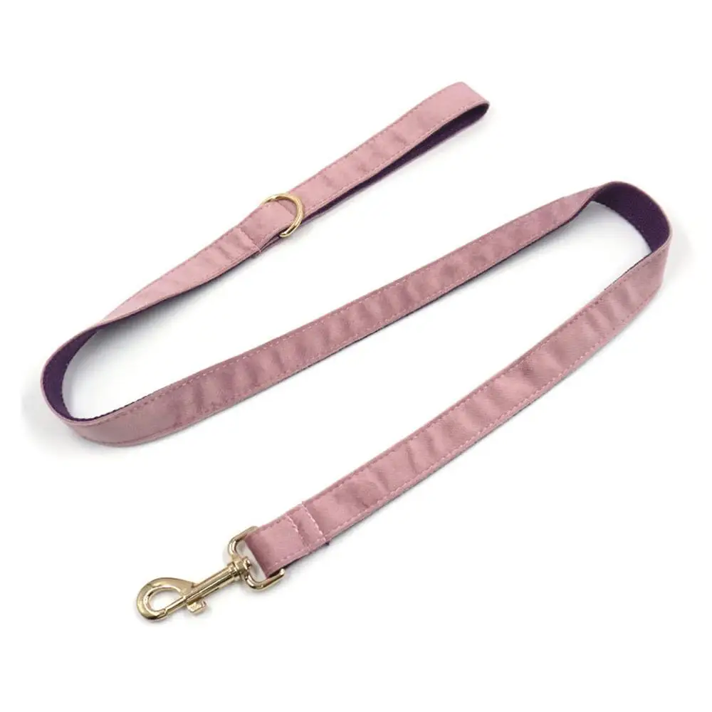 Personalisiertes Hundehalsband aus weichem Samt in mehreren Farben, individuelle kostenlose Gravur, Welpen-Haustierhalsband, passende Leine erhältlich – Detail 12
