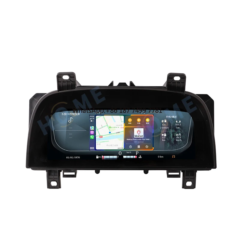 

Linux System 12.3 Inch Car Lcd Speedometers Dashboard Support CarPlay for Range Rover Sport 2010-2013 Instrument Cluster Digital