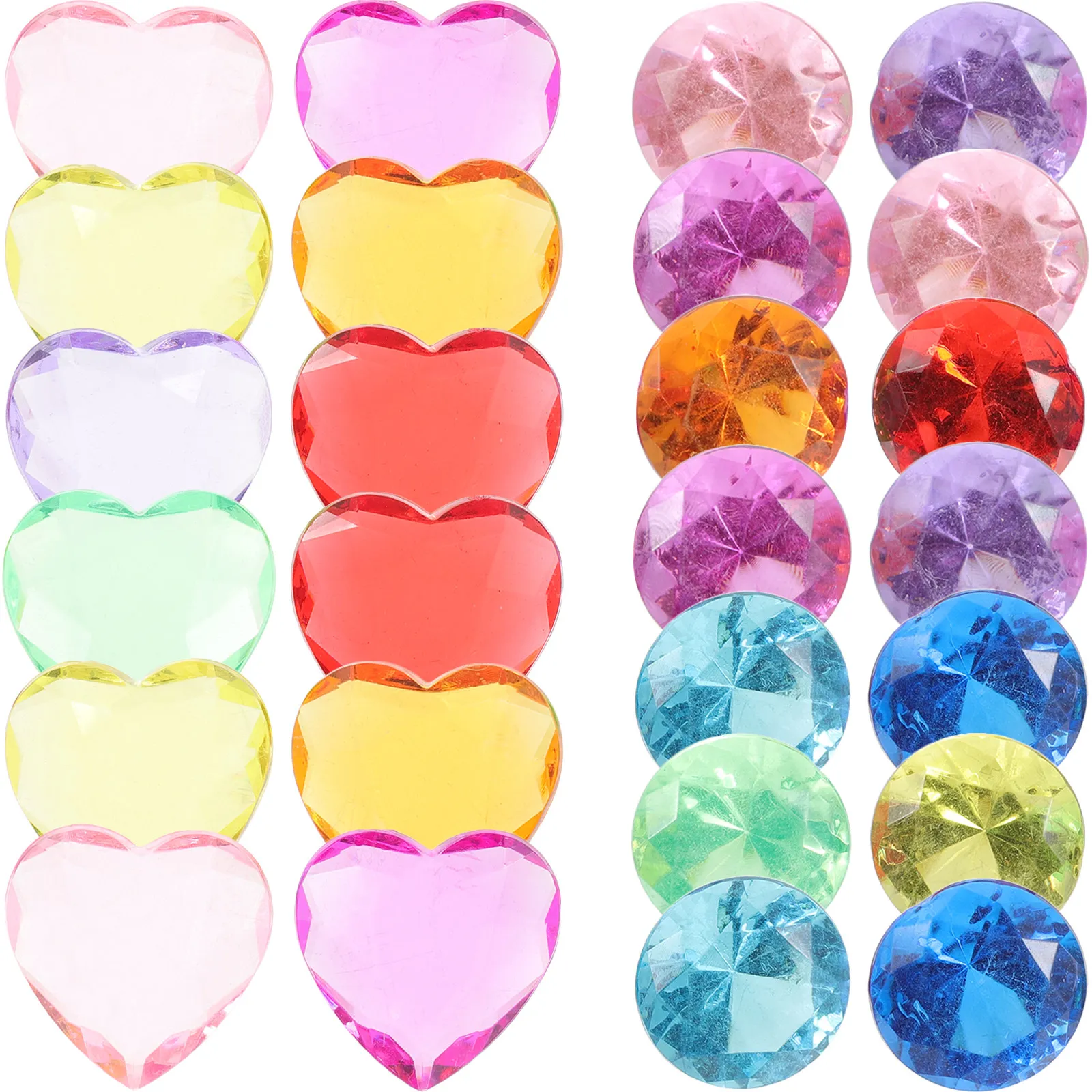 

100 шт. самоклеящихся акриловых страз для рукоделия, детских поделок, декораций, украшений для одежды, сумок, обуви, платьев