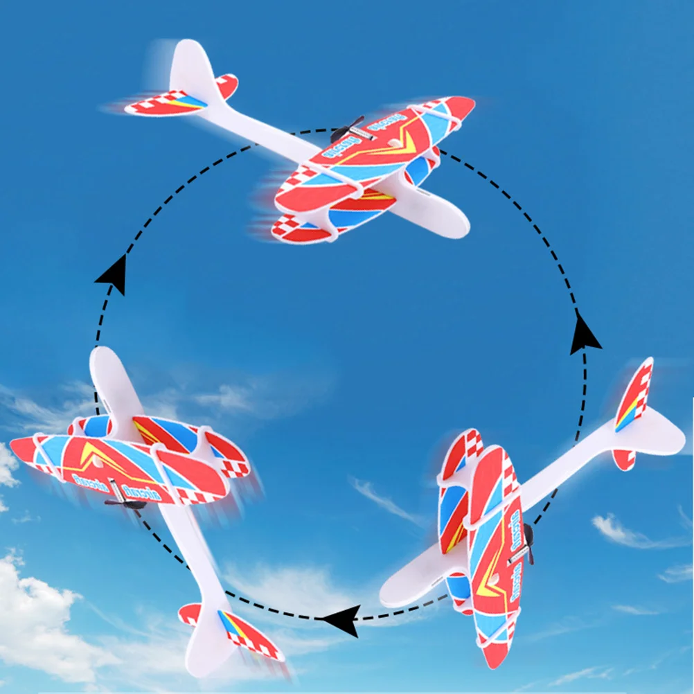 Flying Glider Toys Electric Foam Capacitor Without Lights Plane Model Hand Toss Throw